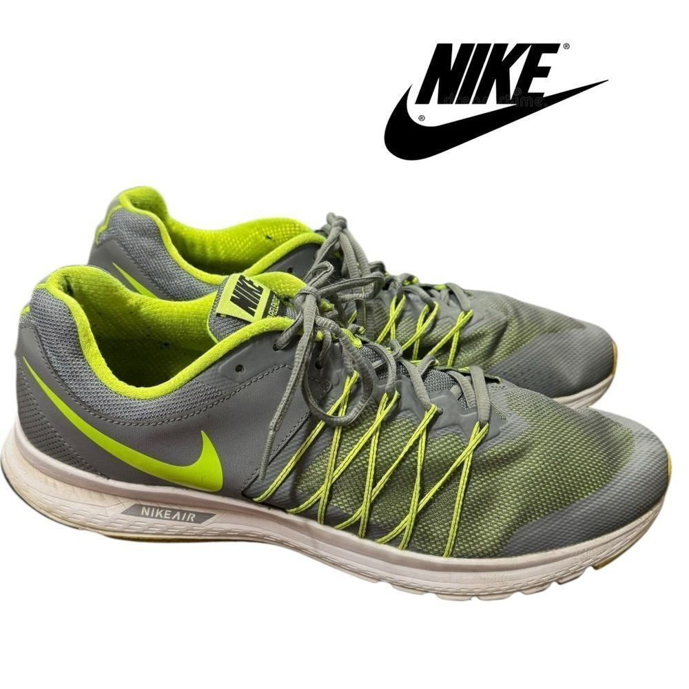Nike Air Relentless 6 Men's Cool Grey Volt Black White 843836-003 Sneakers 13